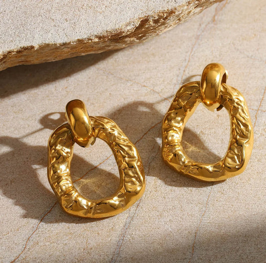 Raw Elegance Earrings